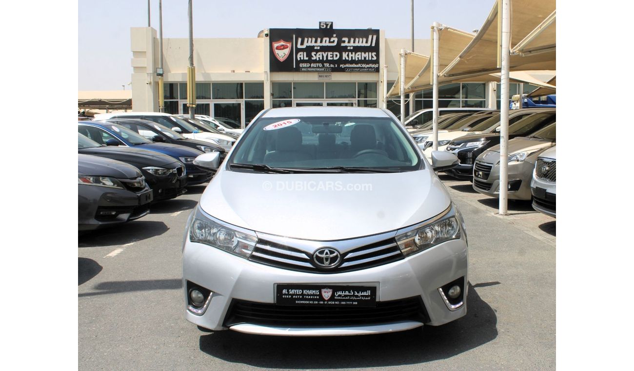 Toyota Corolla SE+ TOYOTA COROLLA 2015 - 2000 CC - PUSH BUTTON START - ACCIDENTS FREE - PERFECT CONDITION INSIDE OU
