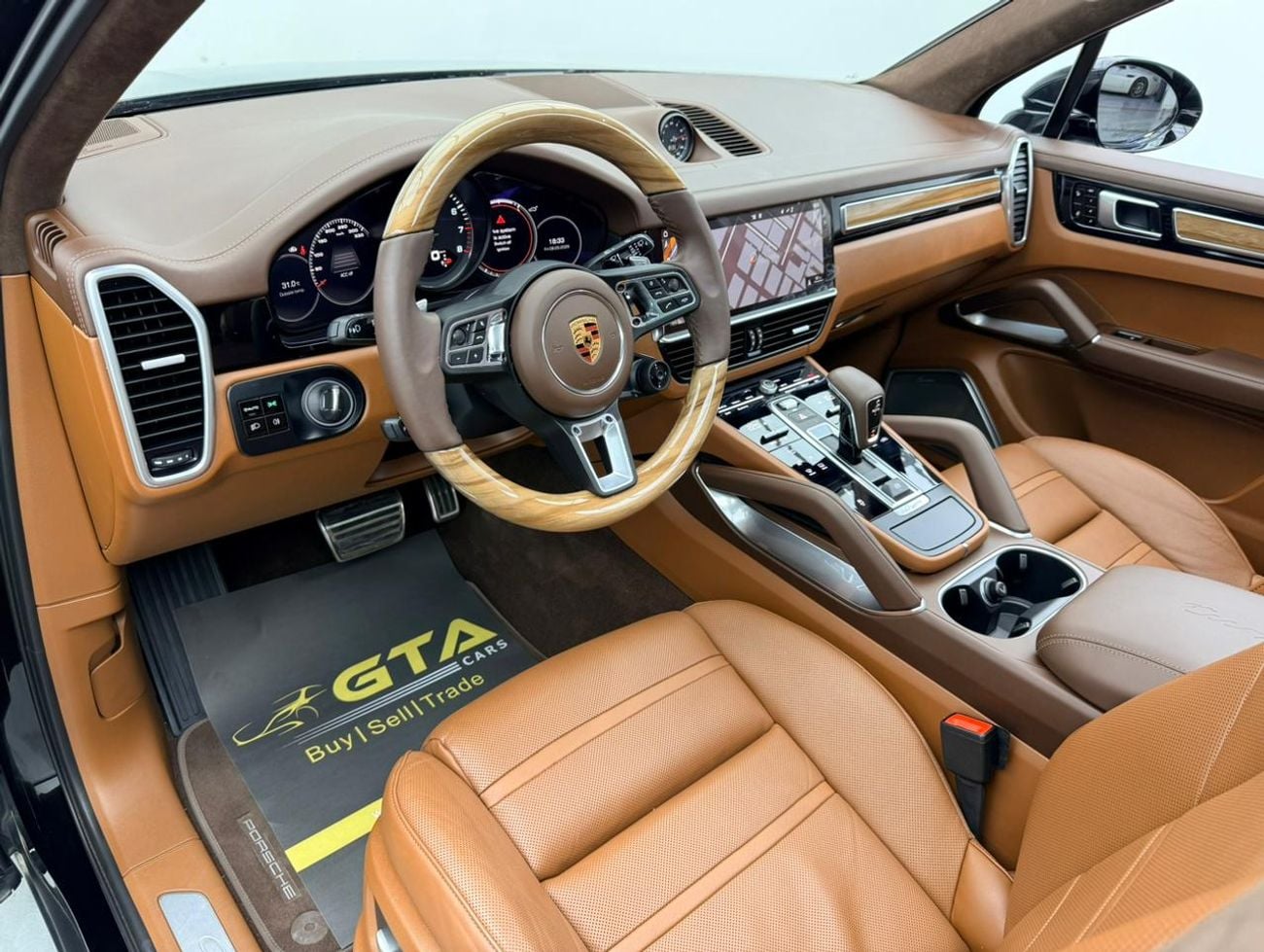 بورش كايان 2019 Porsche Cayenne Turbo, Warranty, Full Porsche Service History, Very Low Km, Fully Loaded, GCC