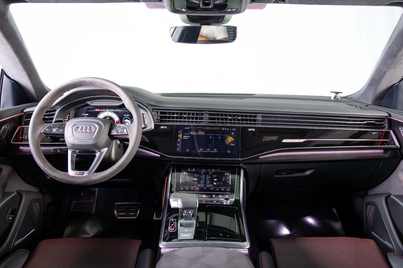 Audi RS Q8 TFSI quattro 4.0L Performance-Super SUV-Exclusive Order-Carbon Ceramic Brakes-23 Inch Satin Grey Rim