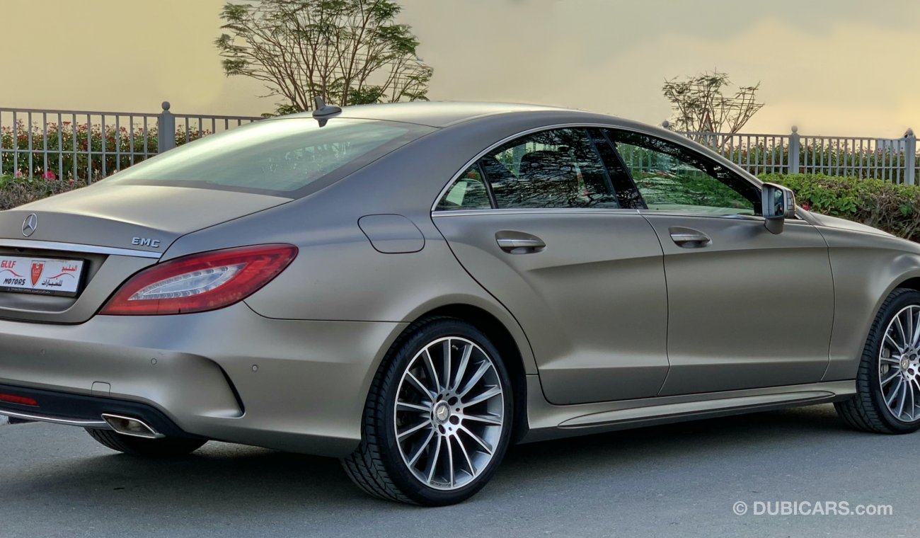 مرسيدس بنز CLS 500 EXCELLENT CONDITION - AGENCY MAINTAINED - UNDER AGENCY WARRANTY TILL 2020