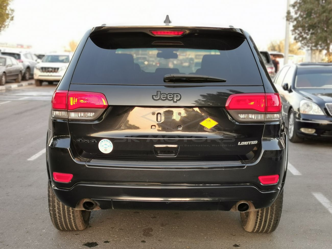 جيب جراند شيروكي 3.6L, 20" Rims, DRL LED Headlights, Front & Rear A/C, Driver Power Seat, Leather Seats (LOT # 269)