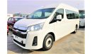 Toyota Hiace Year 2021 - 0 KM