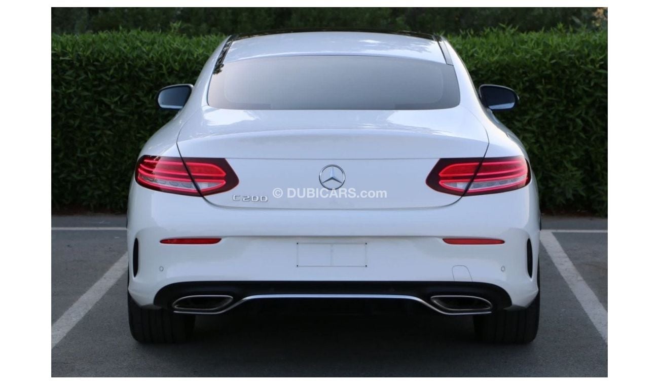 Mercedes-Benz C 200 Premium Mercedes Benz AMG C200 COUPE  GCC 2019 FULL OPTION  Service history