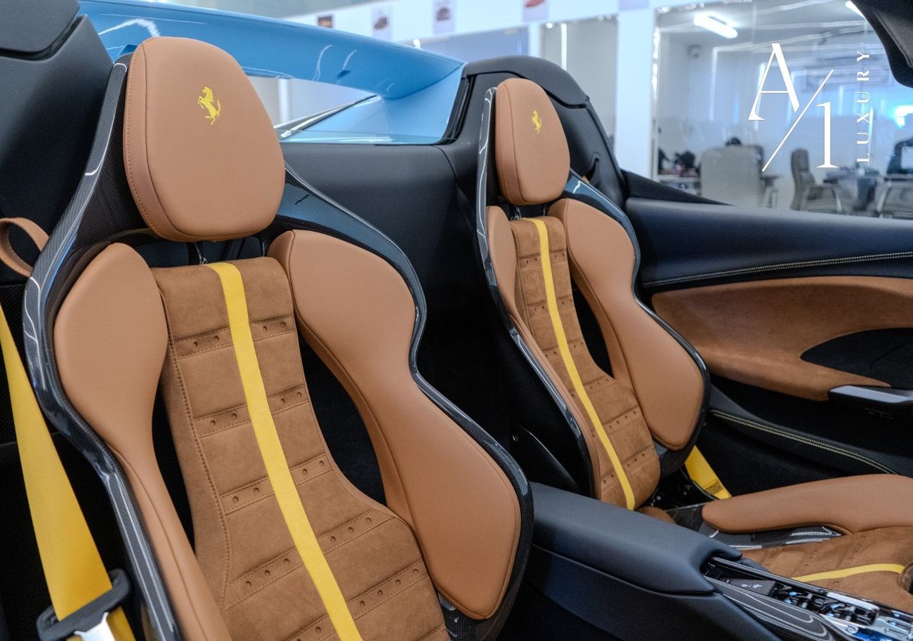 Ferrari 296 GTS 2025 Ferrari 296 GTS, With 7 Year Service Contract, Carbon Fibre Package, Fully Loaded, Europe Specs