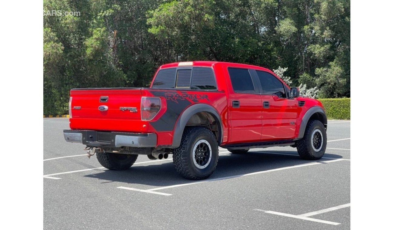 Ford Raptor 2013 GCC model, agency dye, without accidents, full option, 8 cylinder, sunroof, automatic transmiss