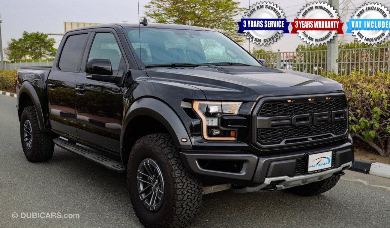 Ford Raptor 2020 3.5L-V6 GCC, 0km w/ 3Yrs or 100,000km Warranty + 3Yrs Service @Al Tayer