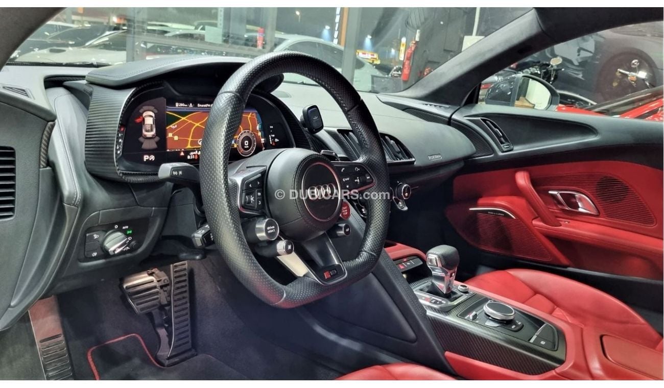 Audi R8 V10 Plus Performance parts AUDI R8 V10+ 610HP 2018 GCC IN IMMACULATE CONDITION UNDER DEALER WARRANTY