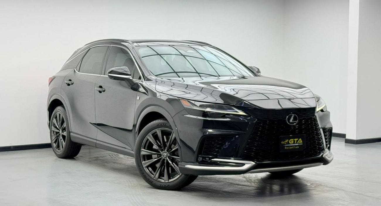Lexus RX350 2024 Lexus RX 350 F Sport Platinum, 2028 Lexus Warranty + Service Pack, Low Km, Fully Loaded, GCC