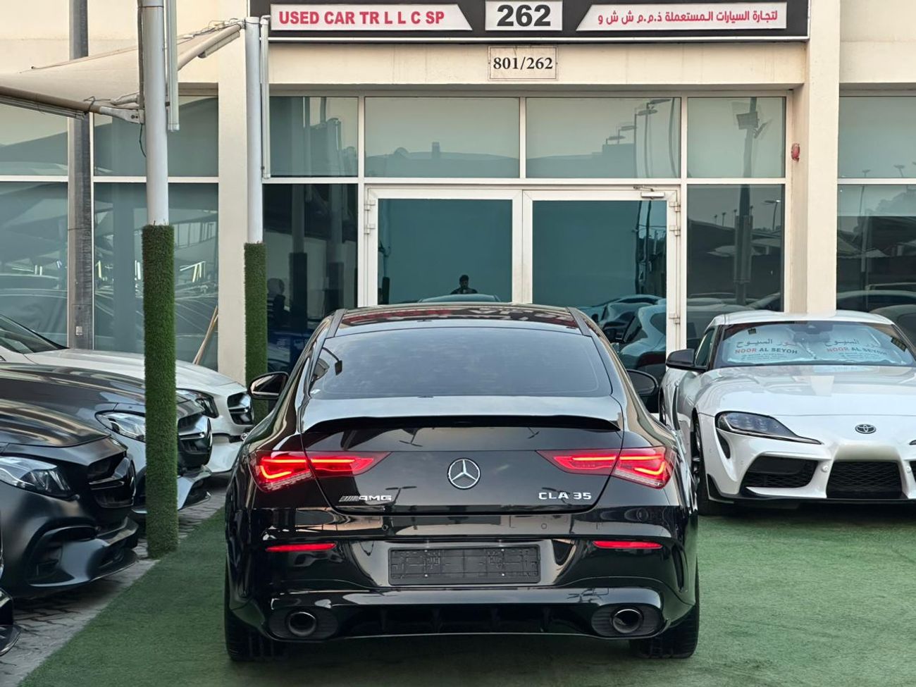 Mercedes-Benz CLA 35 AMG MERCEDES BENZ AMG CLA35 GCC 55 EDITION FULL OPTION FULL SERVICE HISTORY UNDER WARRANTY