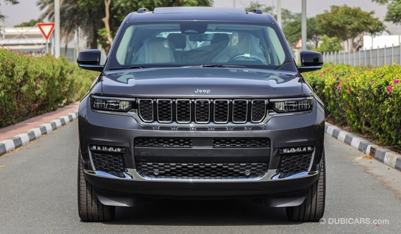 Jeep Grand Cherokee Limited L Plus Luxury 4X4 , 7 Seaters , GCC , 2023 , 0Km , (ONLY FOR EXPORT)