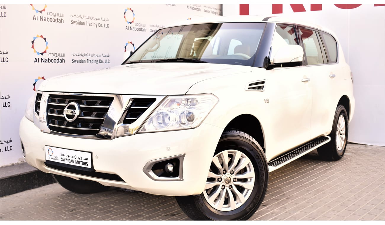Nissan Patrol 5.6L SE V8 4WD 2015 GCC RAMADAN OFFER INSURANCE/SERVICE/WARRANTY