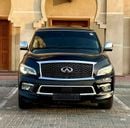 Infiniti QX80 EXCELLENCE إنفينيتي خليجي موديل فل اوبشن بحالة ممتازة