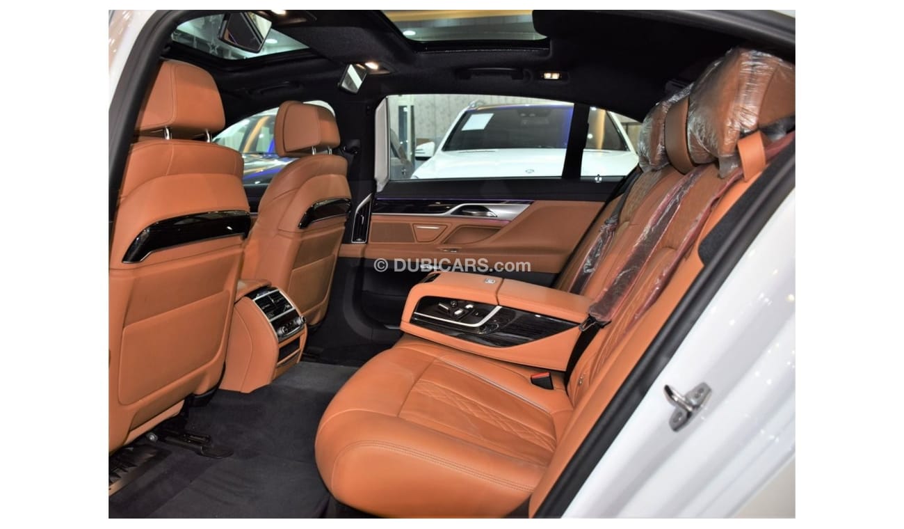 بي أم دبليو 740Li EXCELLENT DEAL for our BMW 740Li M-Kit 2018 Model!! in White Color! GCC Specs