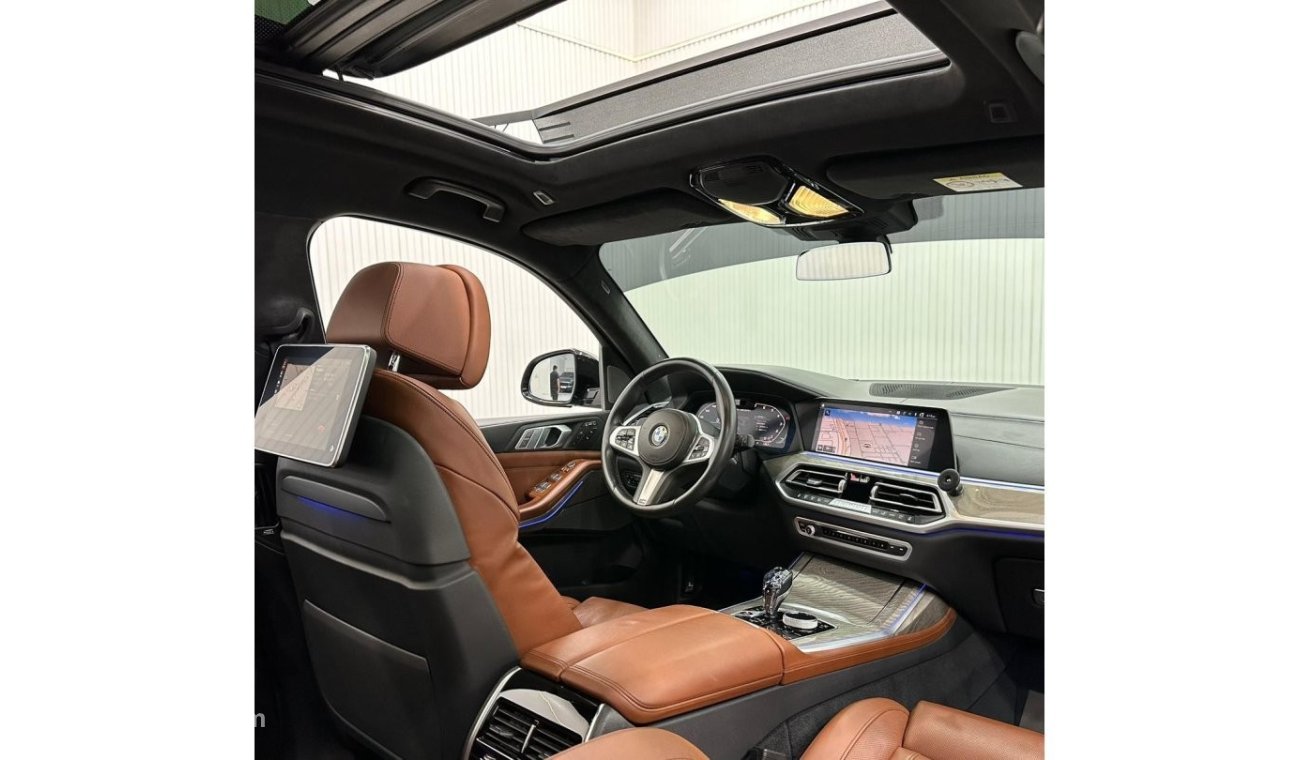 بي أم دبليو X7 2021 BMW X7 M50i M-Sport, Feb 2026 BMW Warranty + Service Pack, Full Options, Low Kms, GCC