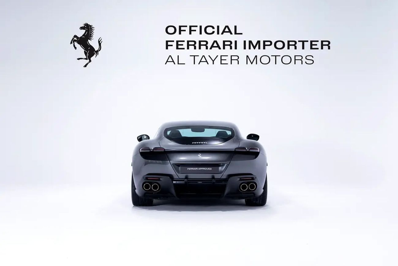 فيراري روما Join the only official pre-owned certification programme.