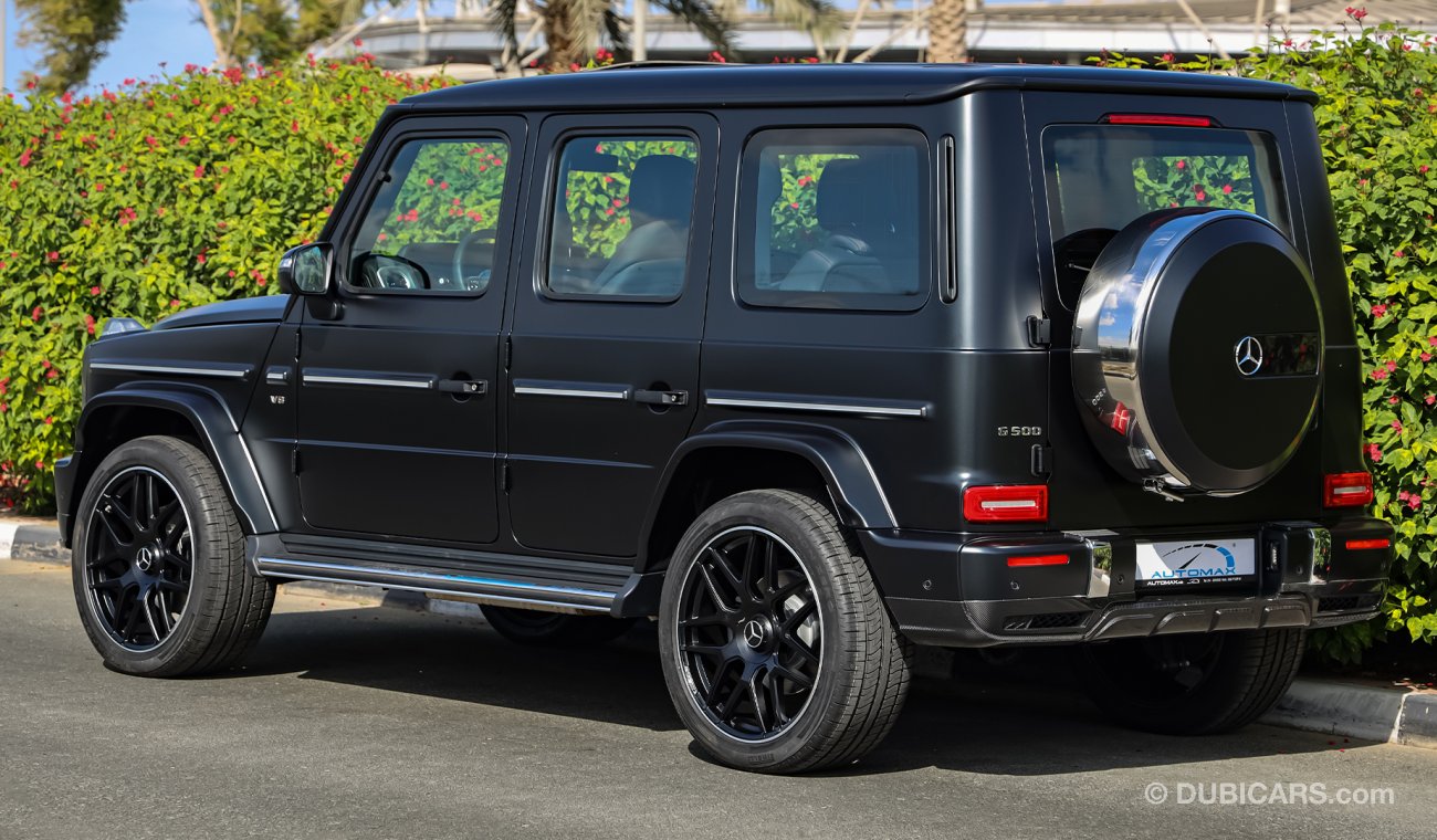 Mercedes-Benz G 500 V8 Turbo , Carbon Fiber , GCC , 2021 , 0Km , W/2 Yrs UNLTD MLG WNTY & 3 Yrs or 60K Km SRVC @EMC