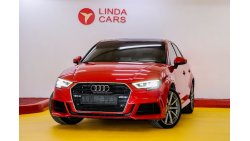 Audi A3 Audi A3 S-Line 2017 GCC under Agency Warranty with Zero Down-Payment.