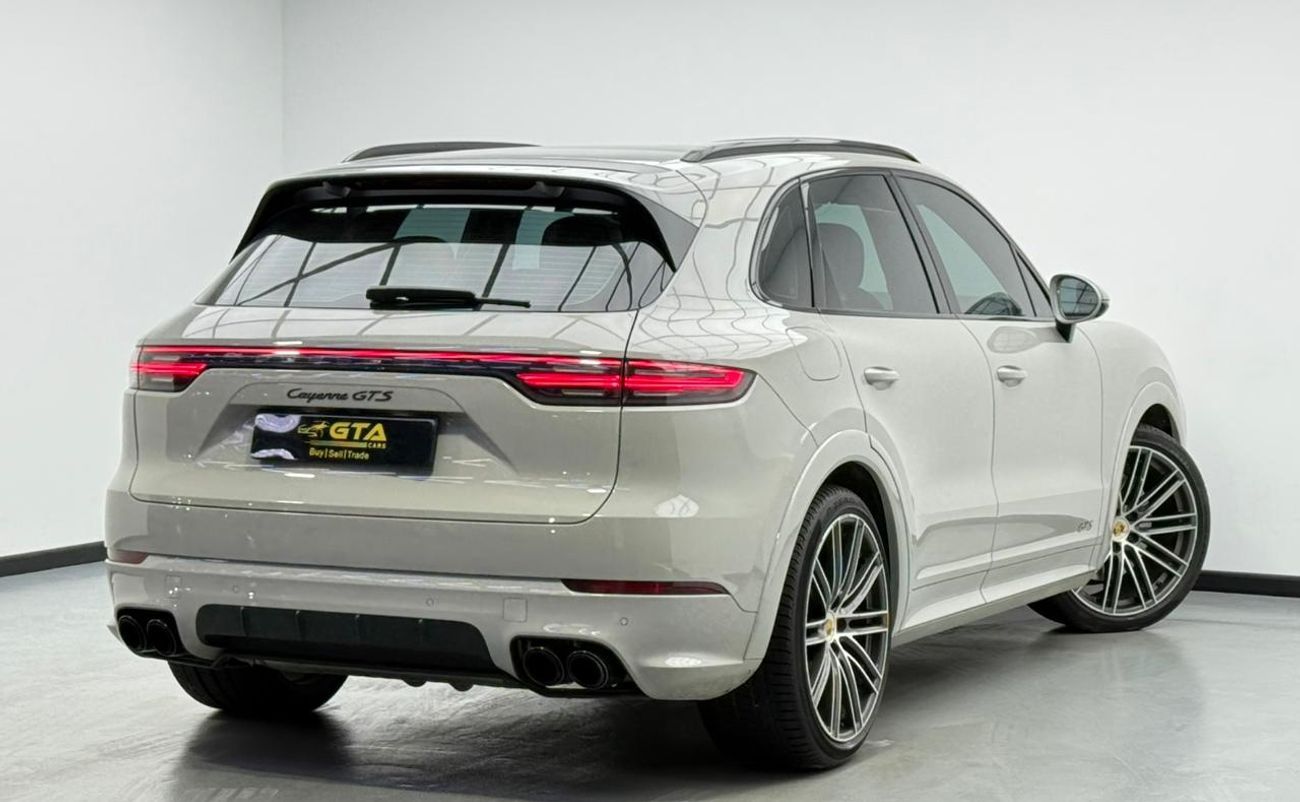 Porsche Cayenne GTS 4.0L (460 HP) 2022 Porsche Cayenne GTS, 2 Years Warranty, Full Service History, GCC
