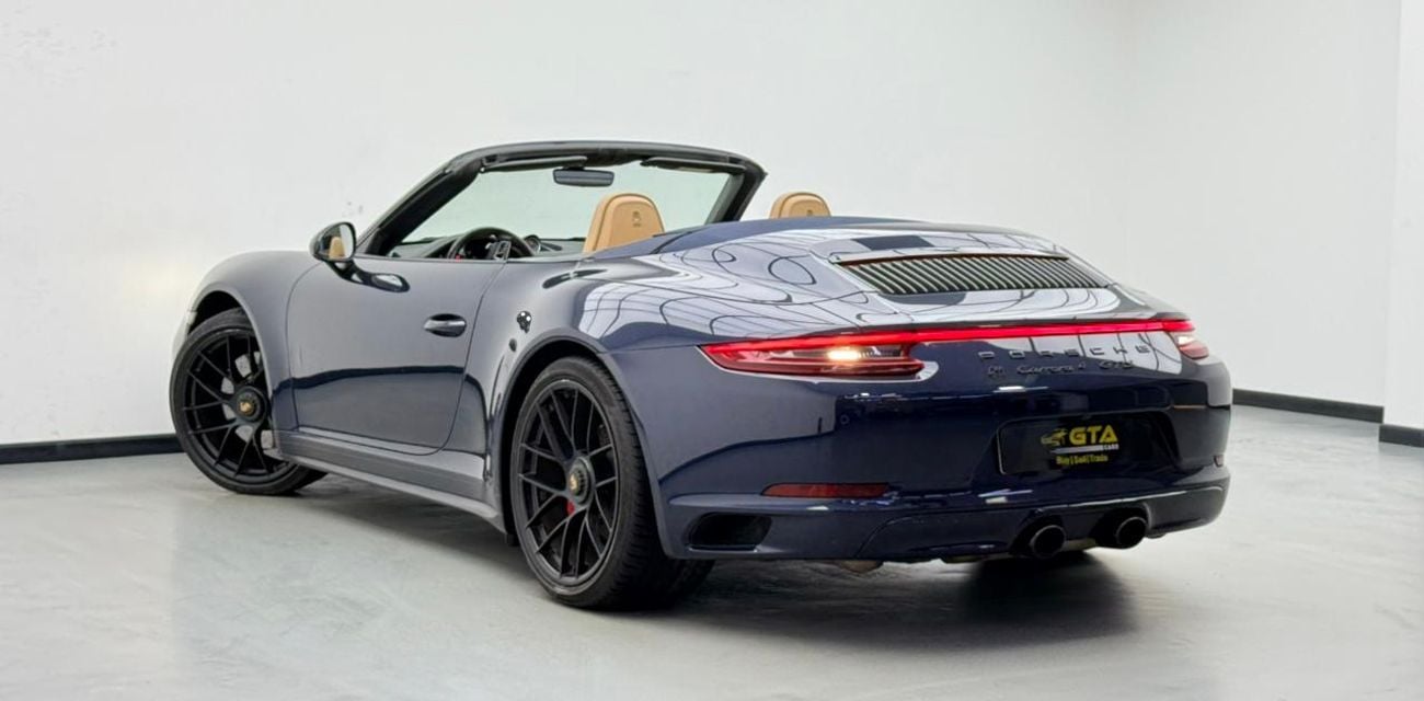 Porsche 911 CARRERA 4GTS 2018 Porsche 911 Carrera 4 GTS Cabriolet, Full Service History, Excellent Condition