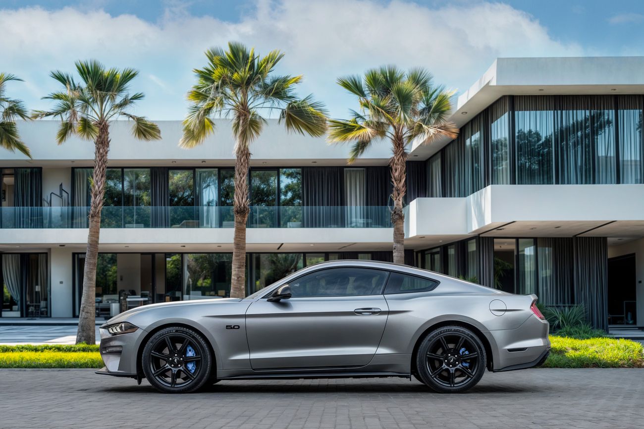 فورد موستانج Mustang | 2,350 P.M | 0% Downpayment | Apple Car Play | AC Seats | Warranty!