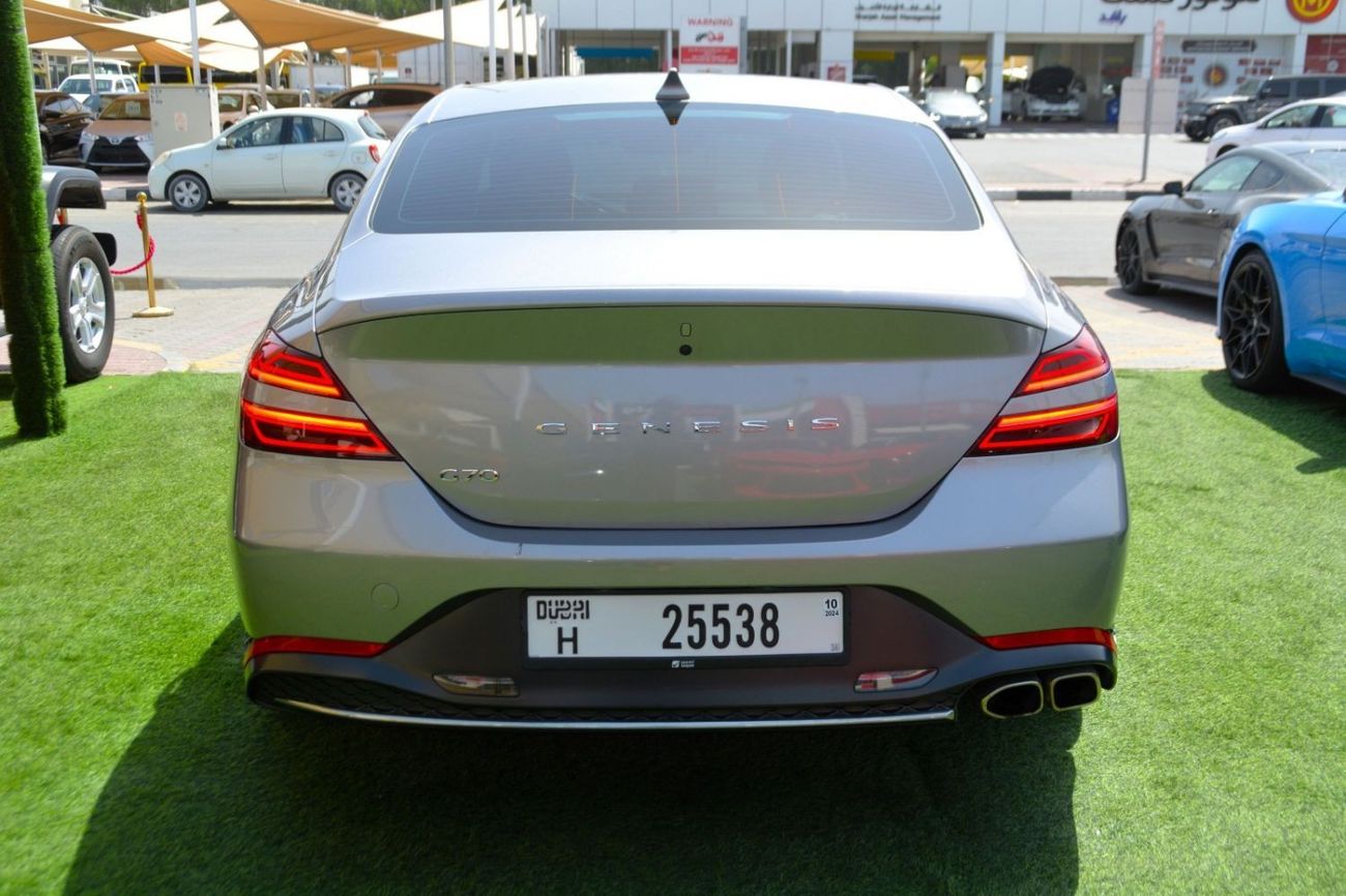 Genesis G70 GINISES/2022//ORIGINAL AIR BAGS/LOOW MILEG//TURBO//NO ACCIDINT