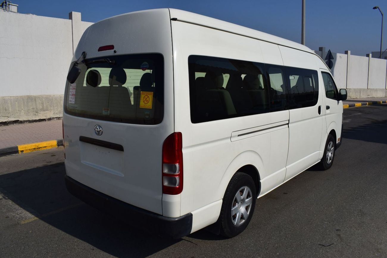 تويوتا هاياس Toyota Hiace Highroof Bus 13 seater, model:2018