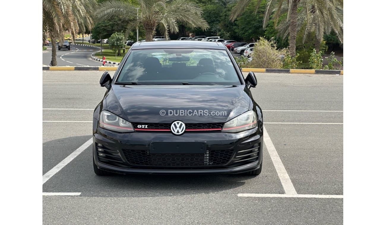 Volkswagen Golf GTI MODEL 2015 GCC CAR PREFECT CONDITION INSIDE AND OUTSIDE FULL FULL OPTION PANORAMIC ROOF LEATHER