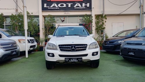 مرسيدس بنز ML 350 موديل 2006 خليجى فتحة مثبت سرعة تحكم رنجات حساسات جلد كرسى كهرباء مرايا كهرباء بحالة ممتازة