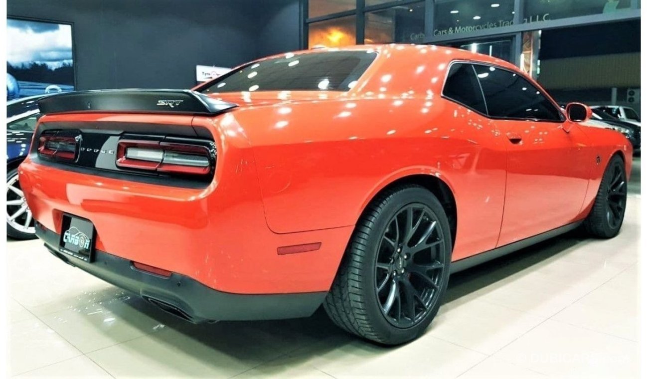 دودج تشالينجر SPECIAL OFFER CHALLENGER HELLCAT 707 HP 2016 WITH A LOW MILEAGE 49K KM GCC FULL SERVICE HISTORY