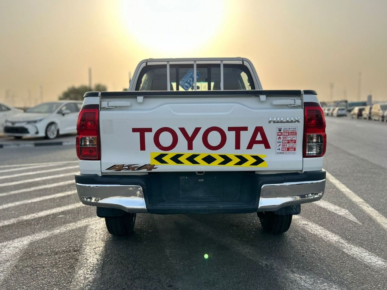 تويوتا هيلوكس 2021 Toyota Hilux 4x4 AWD - Petrol Automatic - No accident