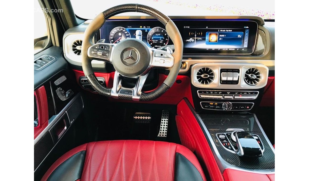 Mercedes-Benz G 63 AMG Pearl White