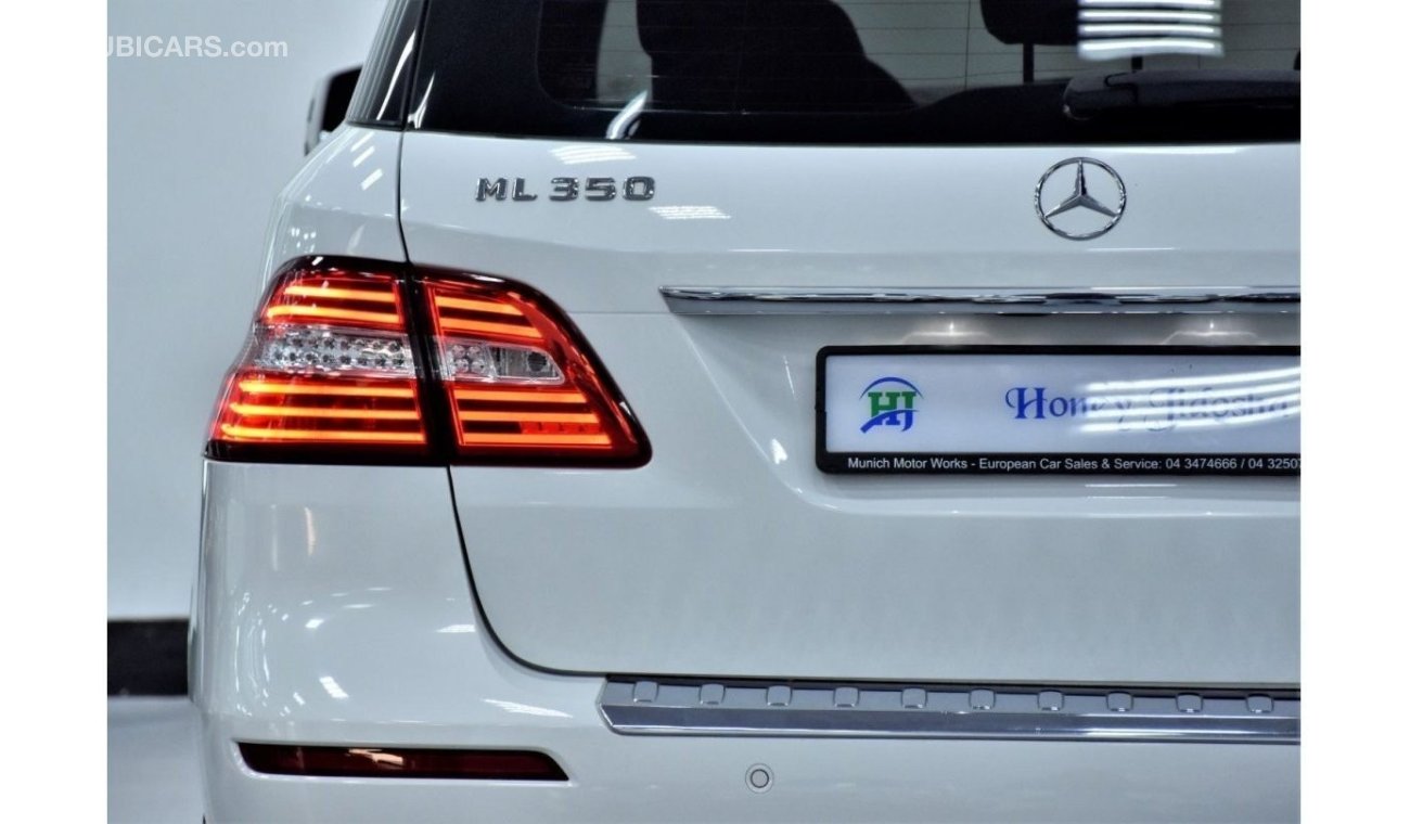 Mercedes-Benz ML 350 EXCELLENT DEAL for our Mercedes Benz ML350 ( 2014 Model ) in White Color GCC Specs