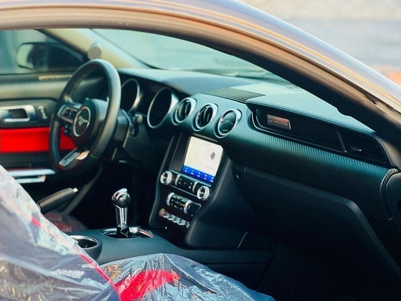 Ford Mustang EcoBoost FastBack | Monthly AED 1400/- | 0% DP | Blindspot | Touch Screen | # 40925