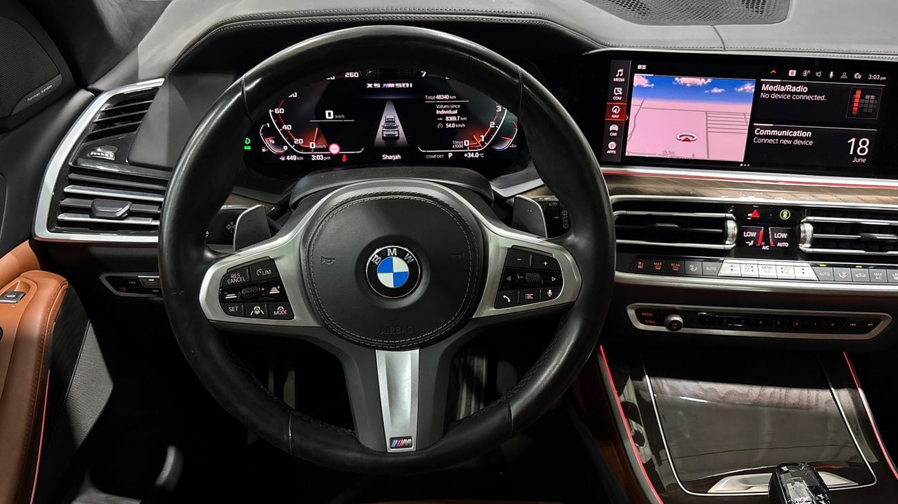 BMW X5 2023 50I M SPORT | AED 3343/Month | 0 DP | 30 Day Return | Warranty | Service History