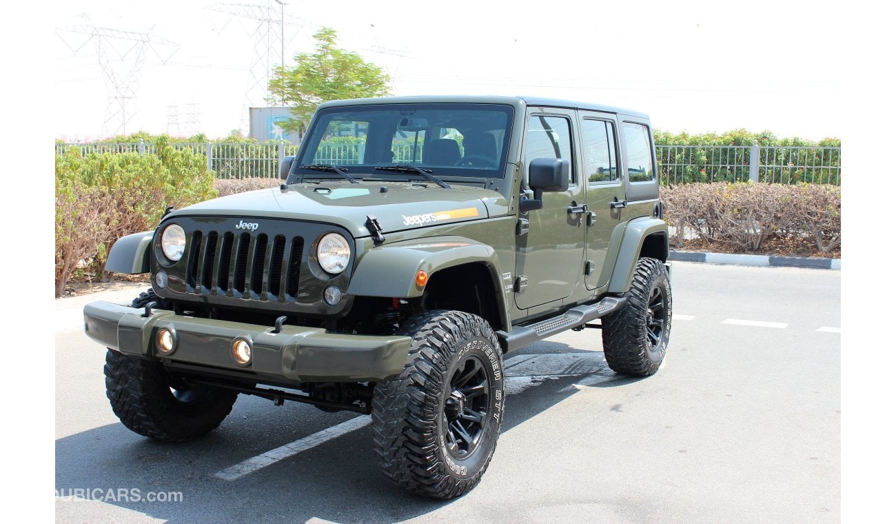 Jeep Wrangler 2015 unlimited / Jeepers Edition/ GCC from Western motors