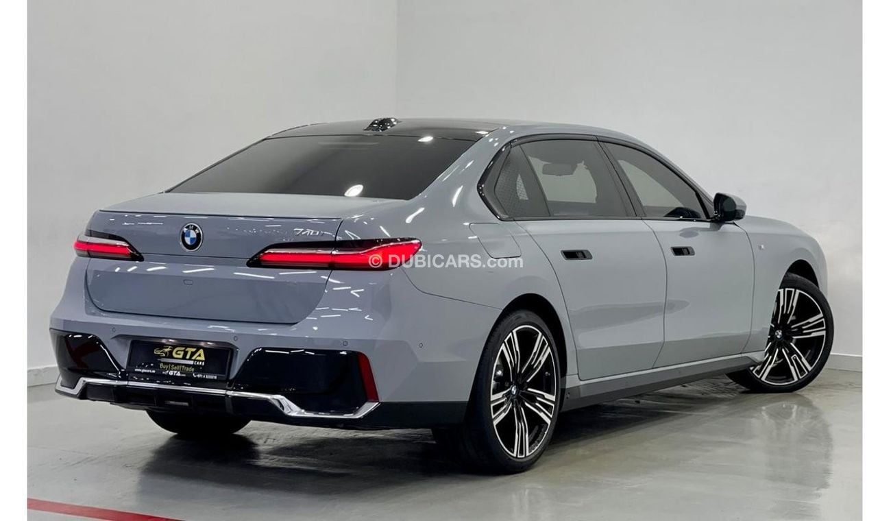 BMW 740Li 2023 BMW 740i M Sport, Jan 2028 BMW Warranty + Service Package, Fully Loaded, GCC