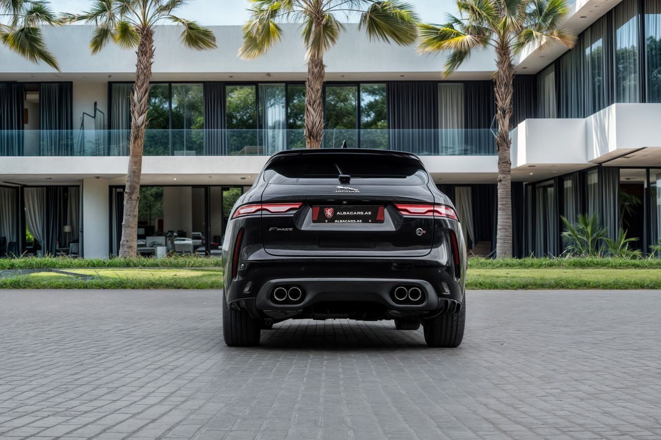 Jaguar F Pace F-Pace SVR | 5,386 P.M | 0% Downpayment | FULL AL TAYER HISTORY! | Ramadan Offer!