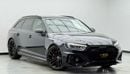 Audi RS4 2023 Audi RS4 Quattro, 1 Year Warranty Unlimited Km, Top Option, Excellent Condition