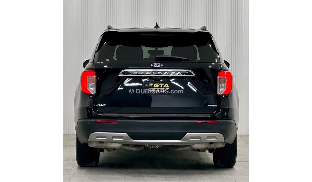 فورد إكسبلورر XLT 200A 2021 Ford Explorer XLT, May 2026 Ford Warranty + Service Contract, Full Ford Service Histor