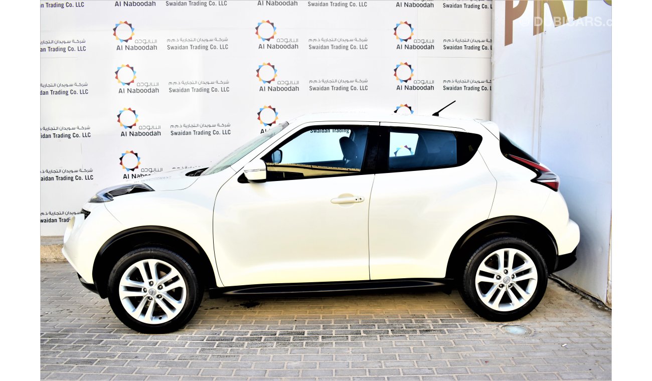 Nissan Juke 1.6L SV 2016 GCC DEALER WARRANTY