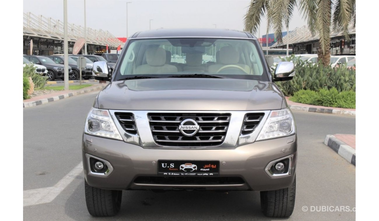 Nissan Patrol SE T2 SE V6 2018 GCC SINGLE OWNER WITH 2 YEARS WARRANTY IN MINT CONDITION