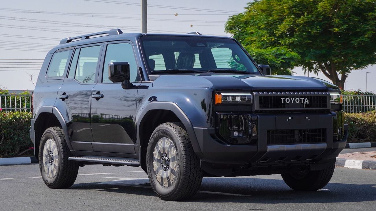 تويوتا برادو ECT0080 - Toyota Prado VX - 2.4L Petrol - Black/Black (Sunroof)