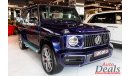 مرسيدس بنز G 63 AMG | 2020 | BRAND NEW | WARRANT