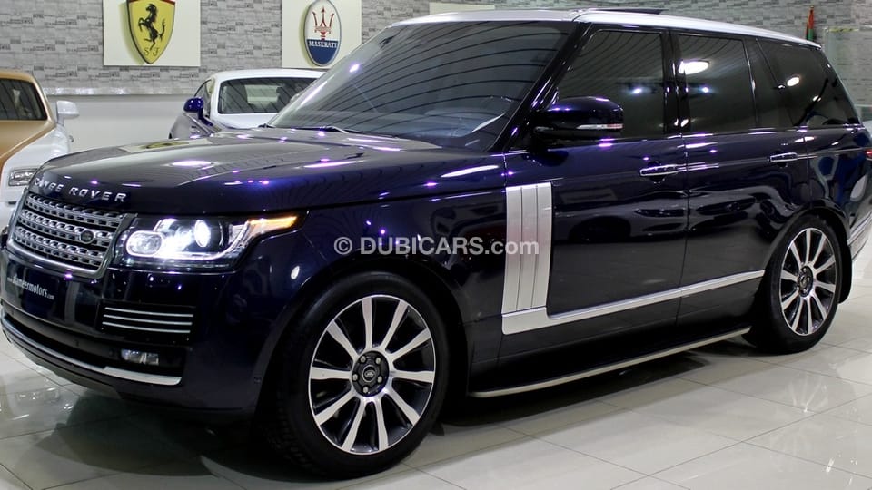 Land Rover Range Rover Vogue SE Supercharged for sale. Purple, 2014