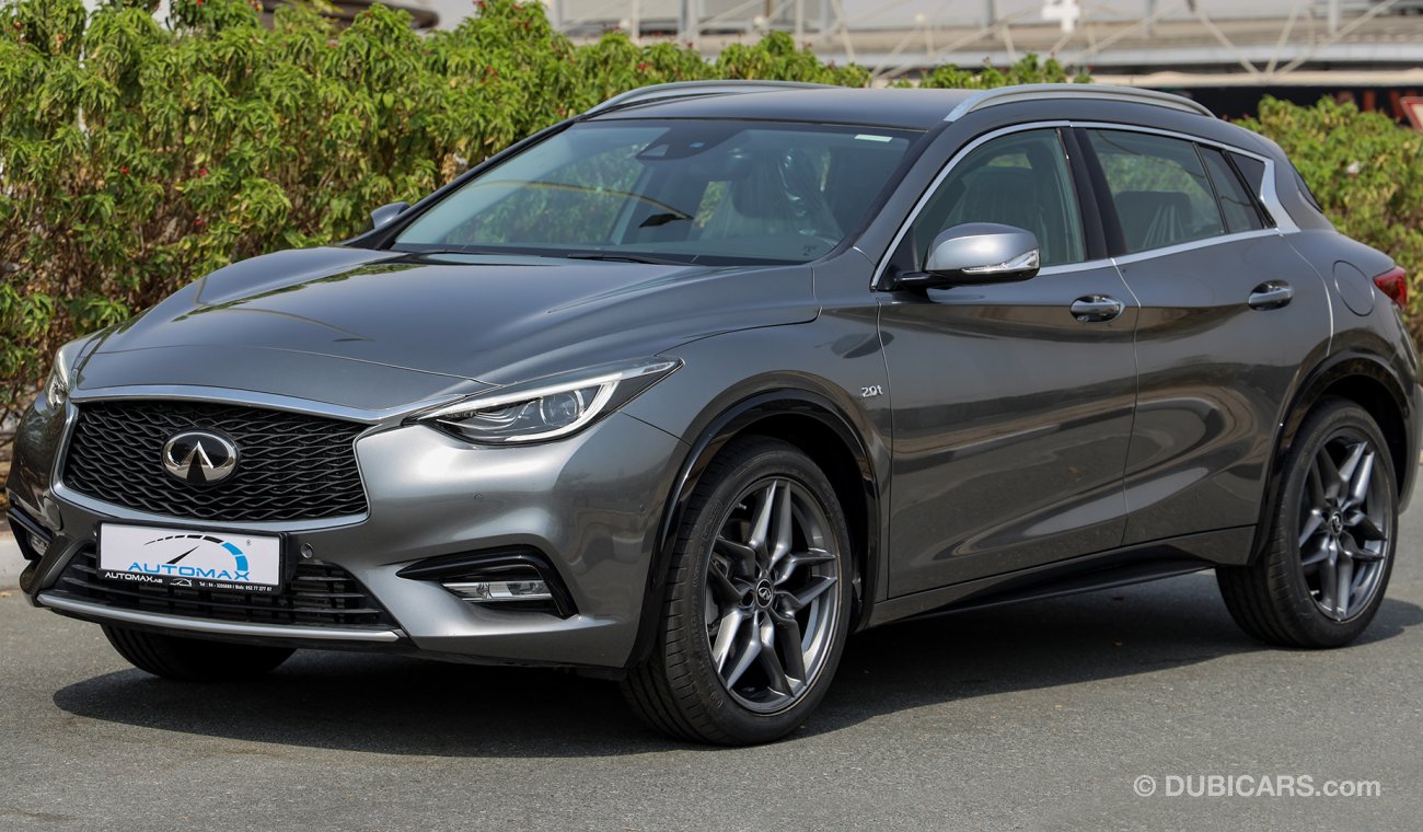 Infiniti Q30 2.0T  FWD 2018 0km GCC5year or 200K KM Warranty @ Dynatrade