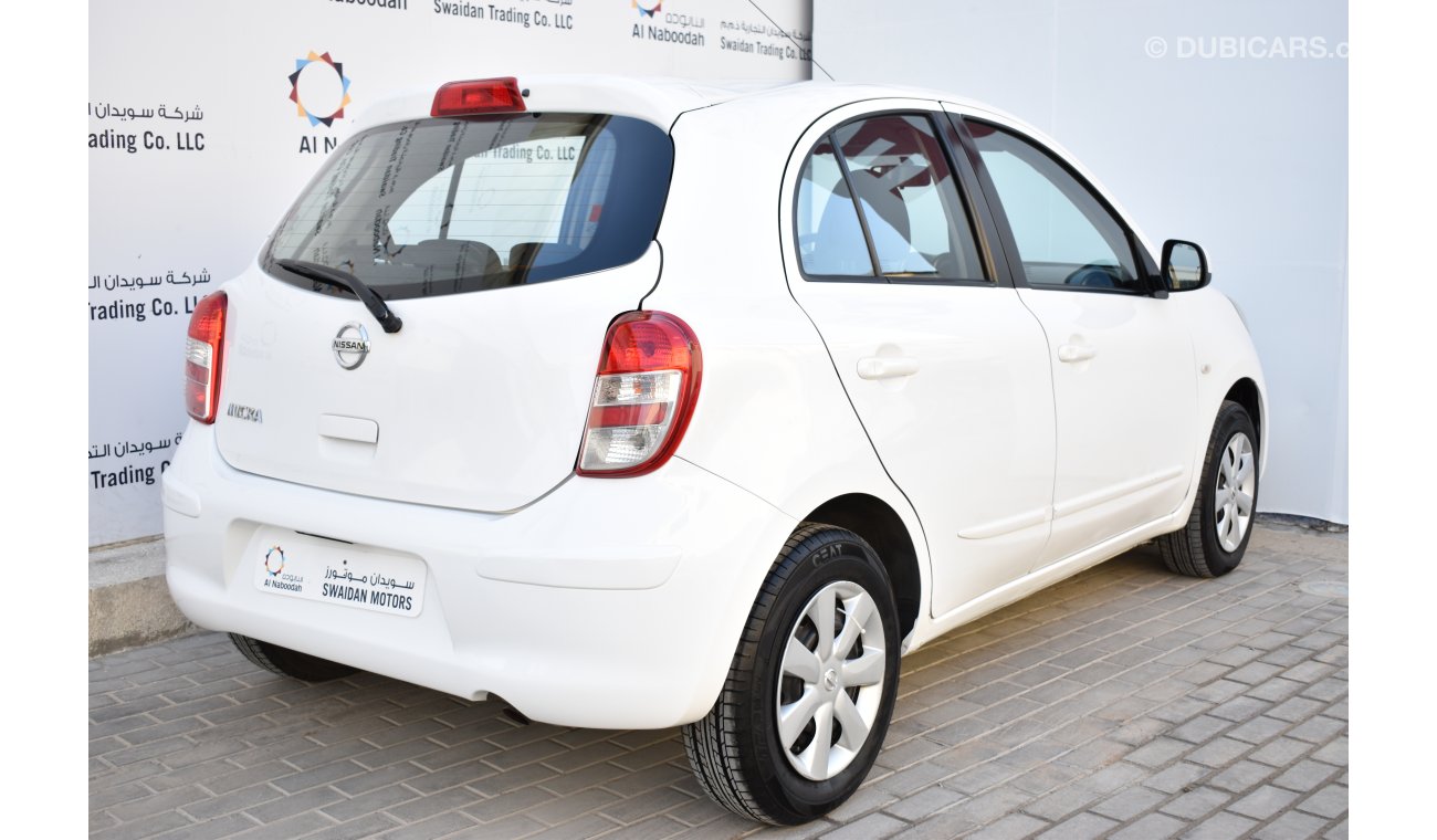 Nissan Micra 1.5L SV 2015 GCC SPECS STARTING FROM 17,900 DHS