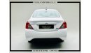 Nissan Sunny SENSORS + CHROME + 1.5L + SV / GCC / 2020 / UNLIMITED KMS WARRANTY + FULL SERVICE HISTORY / 616 DHS