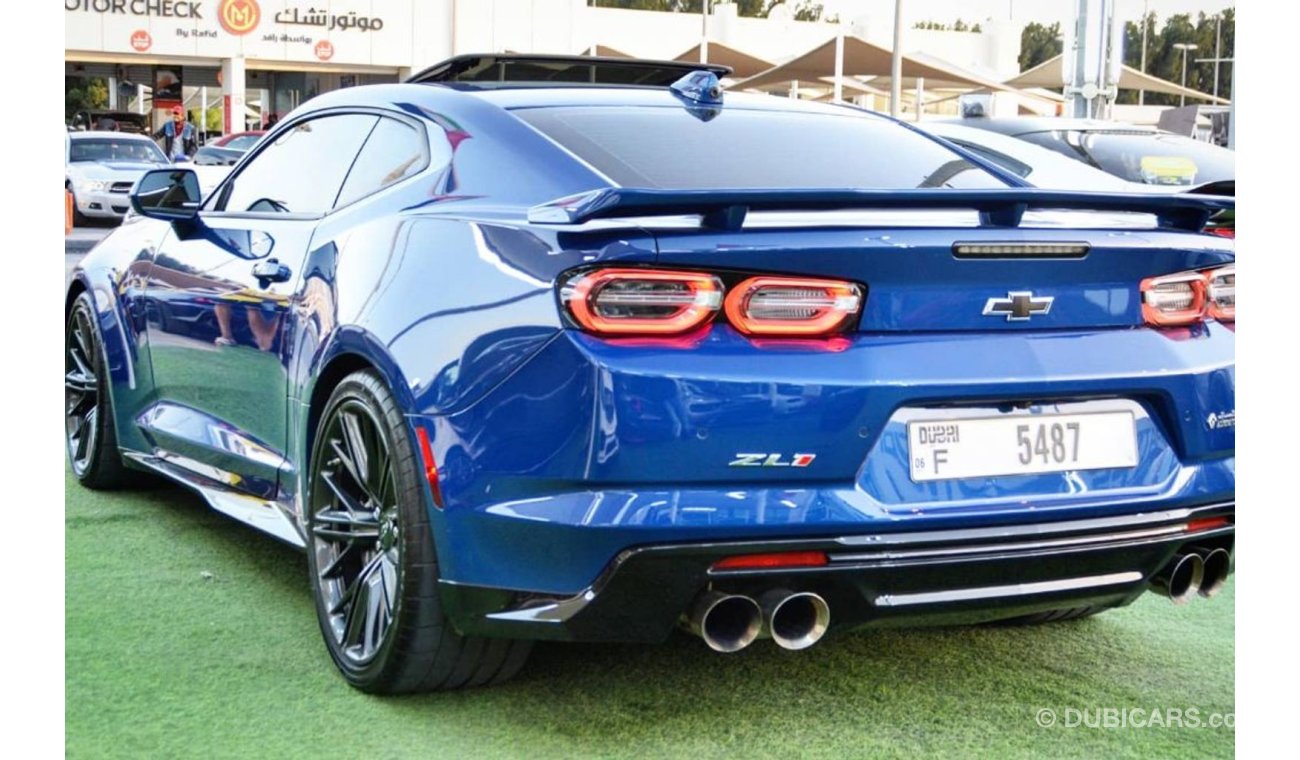 شيفروليه كامارو Camaro ZL1 V8 Supercharged 2020/GCC/FullOption/3years Warranty/Low miles/Excellent Condition