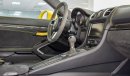 Porsche Cayman GT4 Full factory race seat option / PPF'd