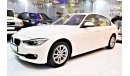 BMW 320i ONLY 99000 KM!!!  BMW 320i 2013 Model!! White Color! GCC Specs